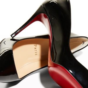 ❤️Louboutin Pigalle (100) patent leather♥️